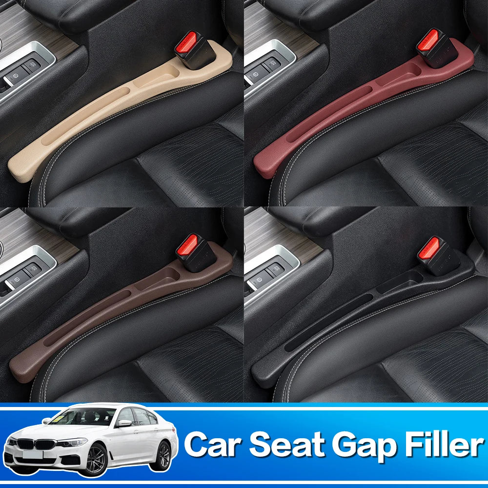 2PCS New Car Seat Gap Filler Between Organizer Interior Accessories For Mitsubishi V87 V93 V97 V80 Lancer X L200 Outlander ASX