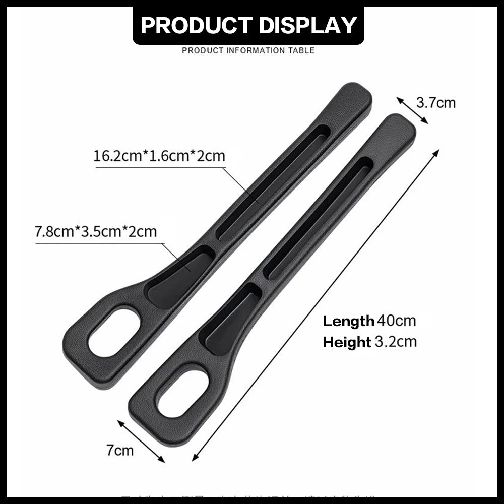 2PCS New Car Seat Gap Filler Between Organizer Interior Accessories For Mitsubishi V87 V93 V97 V80 Lancer X L200 Outlander ASX