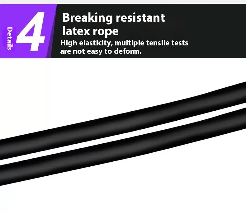 Pilates Stick - Adjustable Fitness Bar for Home Workout, Yoga, Stretching & Toning - Portable Exercise Rod with Elastic Bands