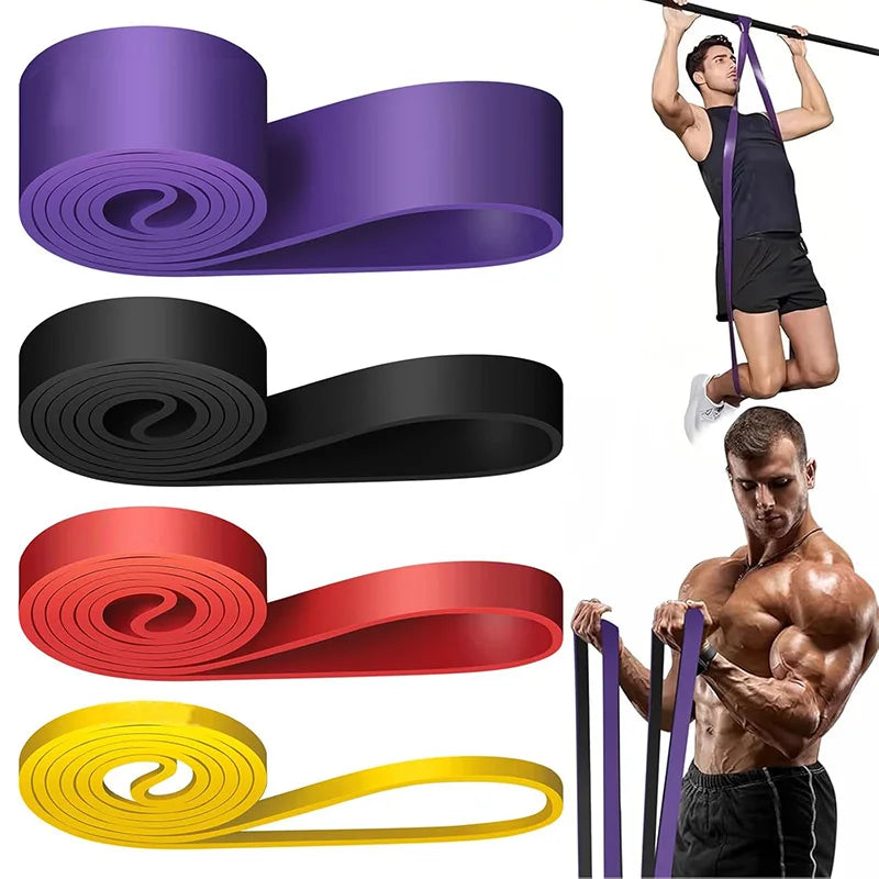 Resistance Bands Set 4 Levels Exercise Bands For Men Women Shape Body Gym Crossfit Fitness Muscle Strength Training Yoga Workout